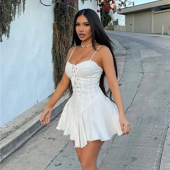 Fashion Nova Dresses Fashion Nova Petite Madilyn Mini Dress In
